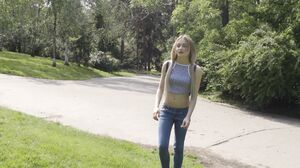 BitchesAbroad - Small-Titted European Blonde Olivia Dev