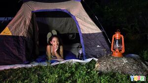 Sarah Lace Gets Pounded Deep In A Nighttime Camping ...