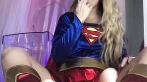 @cosmicstarlight - Supergirl Squirts - OnlyFans