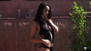 Abby Lee Brazil - Poolside Pleasure in HD