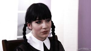 A Very Adult Wednesday Addams- Dinner With New- Daddy -