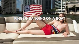Emma Johnson Finger -Banging On A Boat