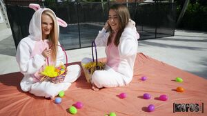 Alice Merches and Sadie Hartz Two Bunnies One Cock - Do