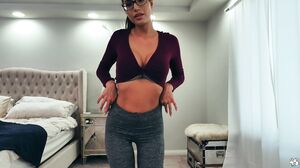 Desiree - Hot Chick In Tights And Glasses Strips And...